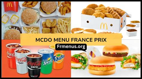menu mcdo|menu mcdo avec prix.